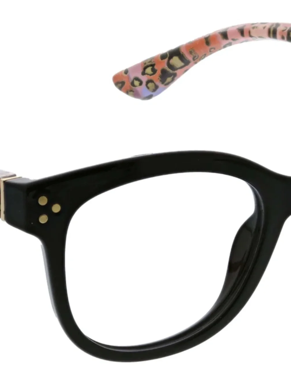 NEW BLACK & Animal‎ Print PEEPERS BLUE LIGHT READING GLASSES +2.00